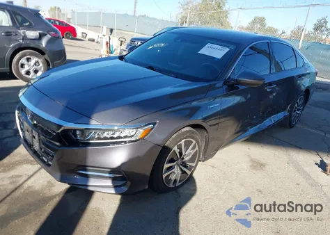 2020 Honda Accord Hybrid из США, поврежденный, VIN 1HGCV3F10LA003304